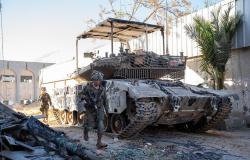 Gaza, Israel bereitet sich auf die Invasion von Rafah vor. Panzerbewegungen nach Süden