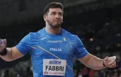 Fabbri wirft das Kugelstoßen trotz Fieber auf 22,88 Meter: Es ist der Weltrekord im Jahr 2024