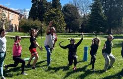 Stoffwechselspaziergang in den Estensi-Gärten in Varese zur Unterstützung der Neonatologie von Del Ponte
