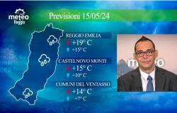 Reggio Emilia, die Wettervorhersage für Mittwoch, 15. Mai 2024 Reggioline -Telereggio – Aktuelle Nachrichten Reggio Emilia |