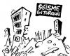 Die Charlie-Hebdo-Karikatur zum Erdbeben in der Türkei: „Jetzt braucht man die Panzer nicht mehr“