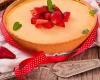 Erdbeer-Mascarpone-Kuchen, mit nur 3 Zutaten bringen Sie das nach Frühling duftende Dessert auf den Tisch