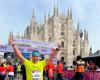 Und es gibt 100 Marathonläufe von Antonio Barbaro aus San Maure, der in die Lombardei zog