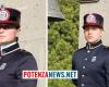 Zwei junge Leute aus der Provinz Potenza sind bereit, den Eid im 26. Marschallkadettenkurs der italienischen Armee abzulegen. Glückwunsch
