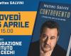 Salvini stellt sein Buch am 25. April vor. Dieser Tippfehler auf dem Plakat (Tschechen ohne „i“), der an einen weiteren Fauxpas der Liga erinnert