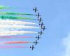 Frecce Tricolori: Der italienische Stolz wird am 12. Mai den Himmel von Trani in Grün, Weiß und Rot färben