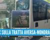 Schüsse auf den Bus in Aversa, zerbrochene Fensterscheiben und Terror an Bord
