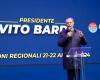 Bei den Wahlen in Basilikata gewann Vito Bardi von der Mitte-Rechts-Partei mit 56,63 % der Stimmen