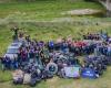 Staudamm Santa Rosalia in Ragusa: Freiwillige sammelten im Rahmen der RagusAttiva- und Plastic Free-Initiative zum Tag der Erde 4.000 Kilo Abfall