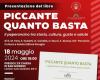 In Rieti die Präsentation des Buches „Piccante tanto Basta“ – Agenfood