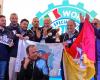 Gold des Vespa Club Termini in der Touristenkategorie bei der Pontedera World Rally