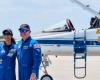 Starliner-Astronauten kommen mit T-38-Jets der NASA im Kennedy Space Center an