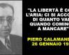 Rede von Piero Calamandrei in Forlì über den Widerstand anlässlich der Feierlichkeiten zum zehnten Jahrestag des Widerstands, 25. April 1955