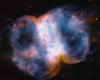 Der Hubble der NASA feiert sein 34-jähriges Jubiläum mit einem atemberaubenden Blick auf den Kleinen Hantelnebel