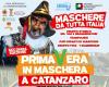Catanzaro ist bereit, Masken aus ganz Italien willkommen zu heißen: am Wochenende die Parade im historischen Zentrum und im Lido-Viertel