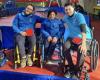 Grazia Turco auf dem Podium bei den italienischen Paralympischen Meisterschaften in Reggio Emilia • SalentoSport