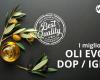 Dies sind die besten nativen Olivenöle extra DOP und IGP, ausgezeichnet mit der prestigeträchtigen Auszeichnung „Ercole Olivario“.