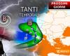 Am Donnerstag regnet es immer noch viel, ein neuer Wirbel zieht durch Italien; den betroffenen Regionen