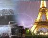 Weltnachrichten. Hagel und Gewitter in Frankreich und England, außerdem in Paris und London « 3B Meteo