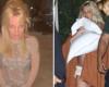 Britney Spears, halbnackt und barfuß, von Ärzten aus dem Hotel eskortiert. „Er hatte eine Krise.“ Sie bestreitet: „Mutter hat mir etwas reingelegt“