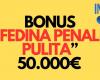 Hier ist der Clean Criminal Record-Bonus: 50.000 € auf Ihrem Konto