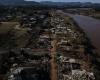 Brasilien, Überschwemmungen und Überschwemmungen: Porto Alegre vom Wasser überschwemmt