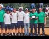 Diskuswerfer in Agrigento mit Aerobic. Der Tennis Club Sciacca erreicht die Final Four