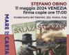 Stefano Obino in Venetien mit „Salazar. Das Schweigen des Todes“, Camena Edizioni