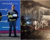 Bus brennt auf A12, Polizisten, die eingeklemmte Menschen retteten, werden belohnt