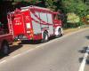 Lucca: Verlassenes Lagerhaus stürzt in der Via del Tempietto ein. Feuerwehrleute im Einsatz mit Hunde- und Usar-Einheiten