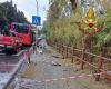 Sensationeller Unfall in Messina, Bus gerät auf dem Ganzirri-See ins Schleudern