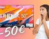 Hisense 50″ UHD 4K Smart TV zum TRAUMPREIS bei Amazon (-50 €)