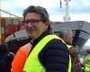 Die Party für Zeno: Die Hafenarbeiter von Triest und Monfalcone begrüßen ihren Präsidenten