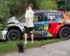 Unfall für Franco Uzzeni: Er wird bei der Rallye Valli Ossolane nicht dabei sein
