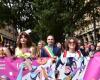 Turin Pride 2024, Regenbogenflut. Luxus von der Bühne: „Meine Güte, wie viele von euch sind da, hatten die Seminaristen alle frei?“