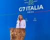 G7 Italien, Melonis letzte Pressekonferenz: „Ich bin sehr stolz. Zum ersten Mal haben wir auf diesem Gipfel über Migrationsströme gesprochen.“