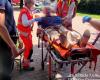 Prügel auf der Piazza Bottesini in Turin | Behinderter älterer Mann von Betrunkenem geschlagen
