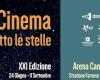Kino unter den Sternen, die XXI. Ausgabe in der ehemaligen Caserma Cantore