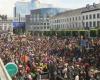 Fast 5.000 Menschen marschieren in Brüssel, um gegen den Aufstieg der Rechten zu protestieren