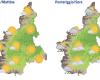 Sonne und intensivere Hitze im Piemont, aber ab Mittwoch kehrt etwas Instabilität zurück