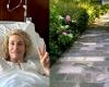 Antonella Clerici kehrte nach der Notoperation und dem Krankenhausaufenthalt nach Hause zurück, das Video