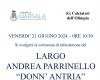 Am 21. Juni fand in Marsala die Namenszeremonie von Largo Andrea Parrinello „Donn’Antria“, dem Gründer des Olimpia Calcio Sports Club, statt
