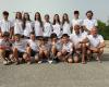Team Azzurro im Marina di Carrara Nautical Club für die Europameisterschaft