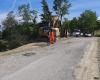SP21 Trebbio, in Modigliana: Bauarbeiten zur Wiederherstellung des Verkehrs nach der Überschwemmung sind im Gange
