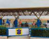 Tontaubenschießen, der Grand Prix des Mittelmeers auf dem olympischen Polyfeld in Mazara del Vallo