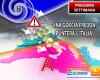 Nächste Woche wird Goccia Freddo durch Italien laufen, es wird turbulente Tage geben; Prognosen