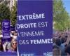 „Die extreme Rechte ist der Feind der Frauen.“ Feministische Vereinigungen marschieren in ganz Frankreich gegen die Partei von Marine Le Pen