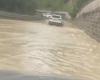 Schlechtes Wetter. Kritische Probleme im Apennin von Forlì mit Überschwemmungen und Abflüssen