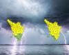 Schlechtes Wetter, immer noch Gelb für starke Stürme in der Toskana
