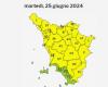 Gewitter, gelbe Warnung bis Dienstag verlängert. Geschlossene Unterführung in Pratilia Richtung Pistoia